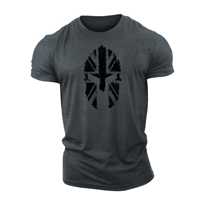 Spartan United Kingdom Helmet T-Shirt