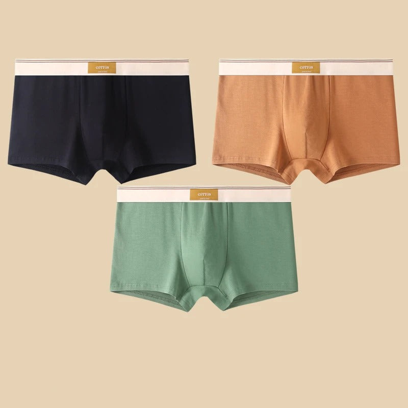WYNR Cotton Boxer Shorts 3-pcs