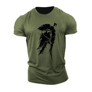 Spartan Sworded Helmet T-Shirt