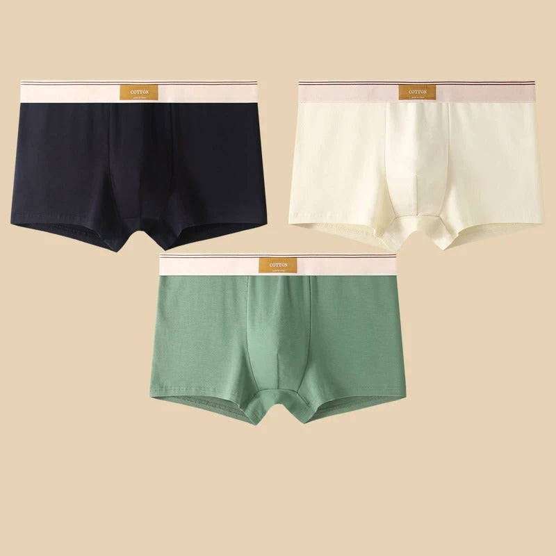 WYNR Cotton Boxer Shorts 3-pcs