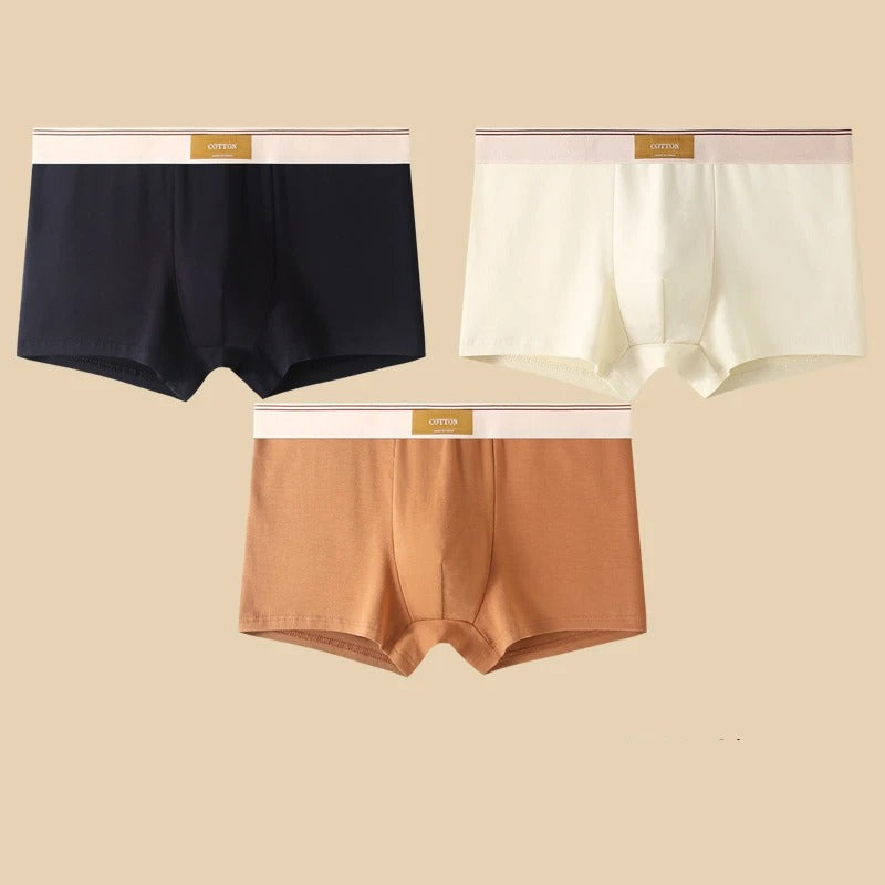WYNR Cotton Boxer Shorts 3-pcs