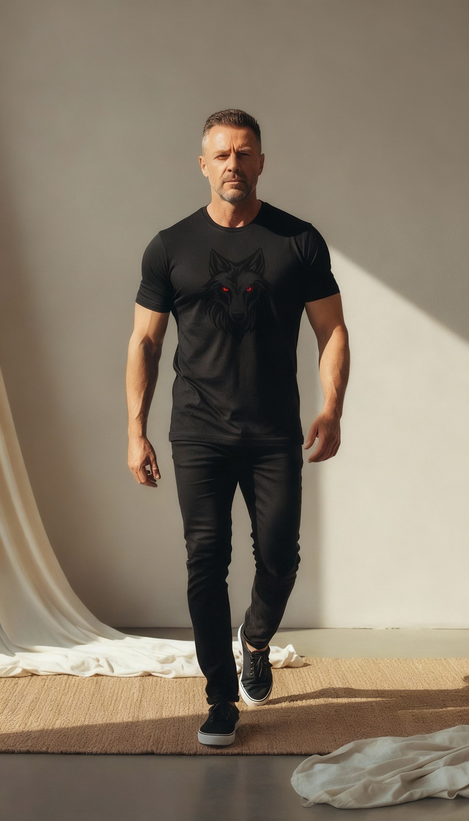 Wolf Red Eyes T-Shirt