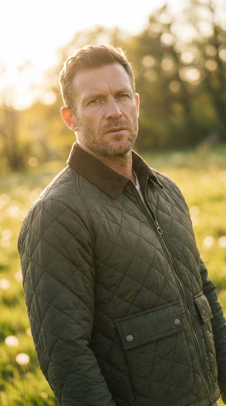 Carter Quilted Corduroy Retro Jacket