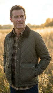 Carter Quilted Corduroy Retro Jacket