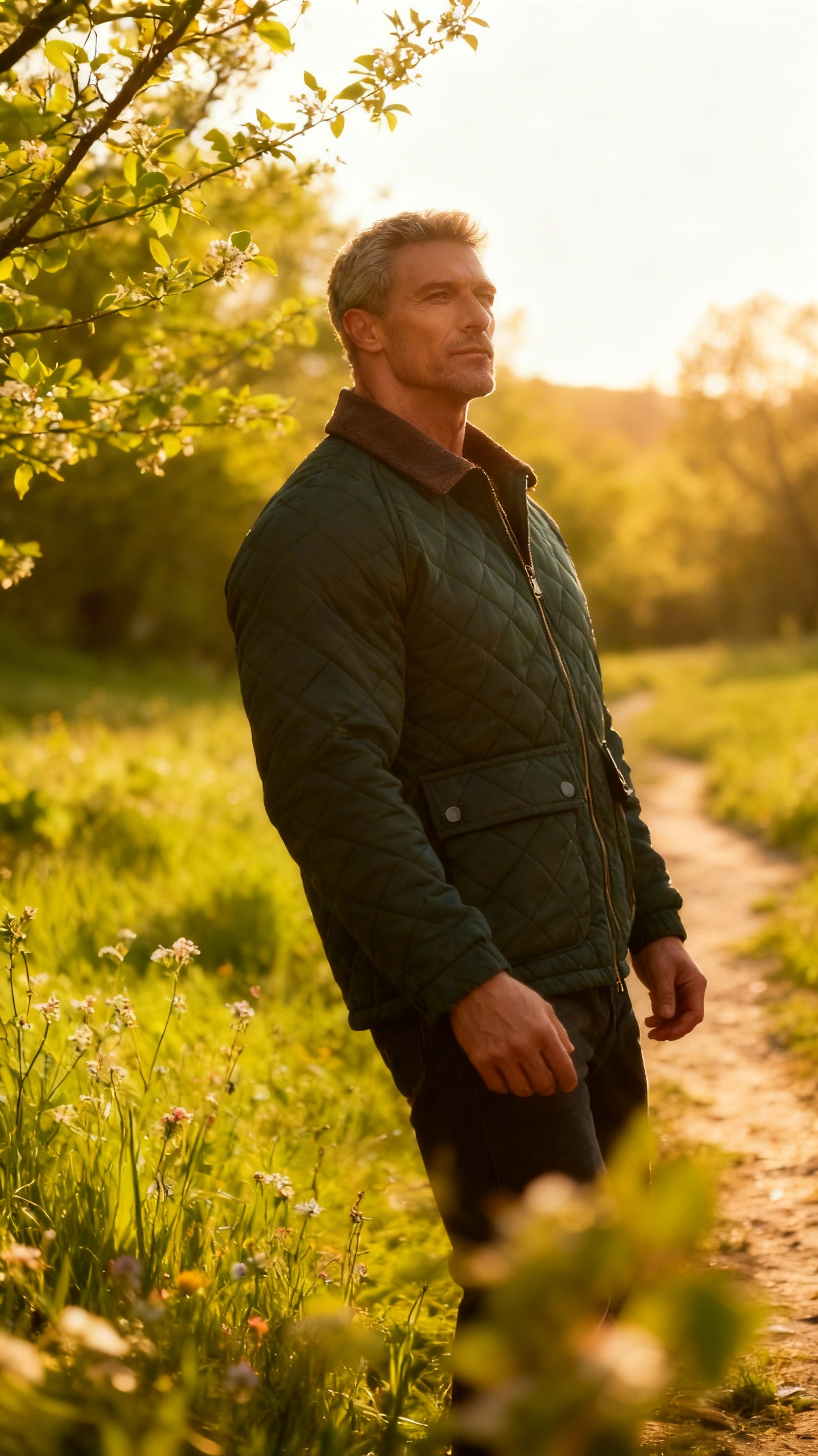 Carter Quilted Corduroy Retro Jacket