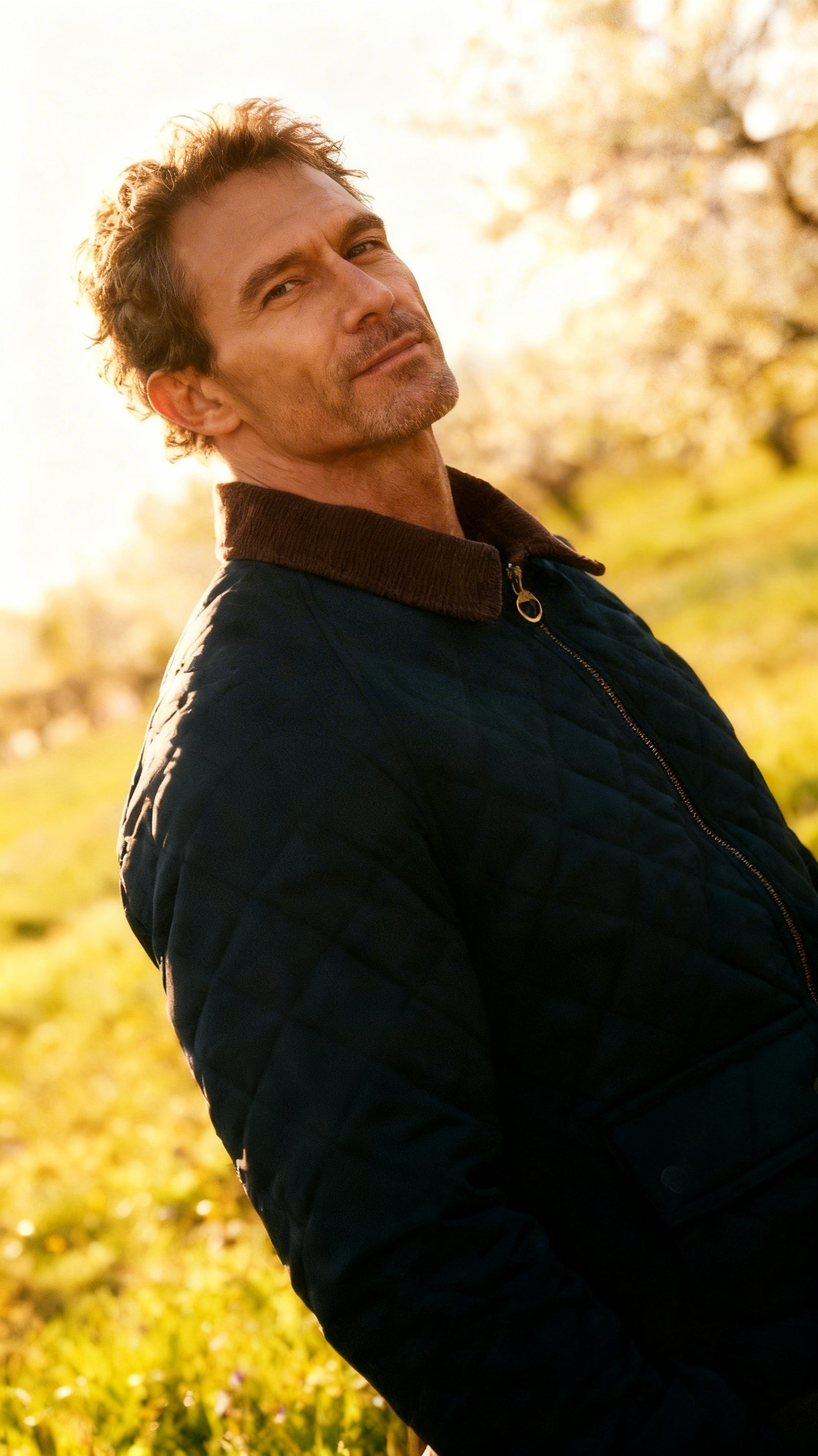 Carter Quilted Corduroy Retro Jacket