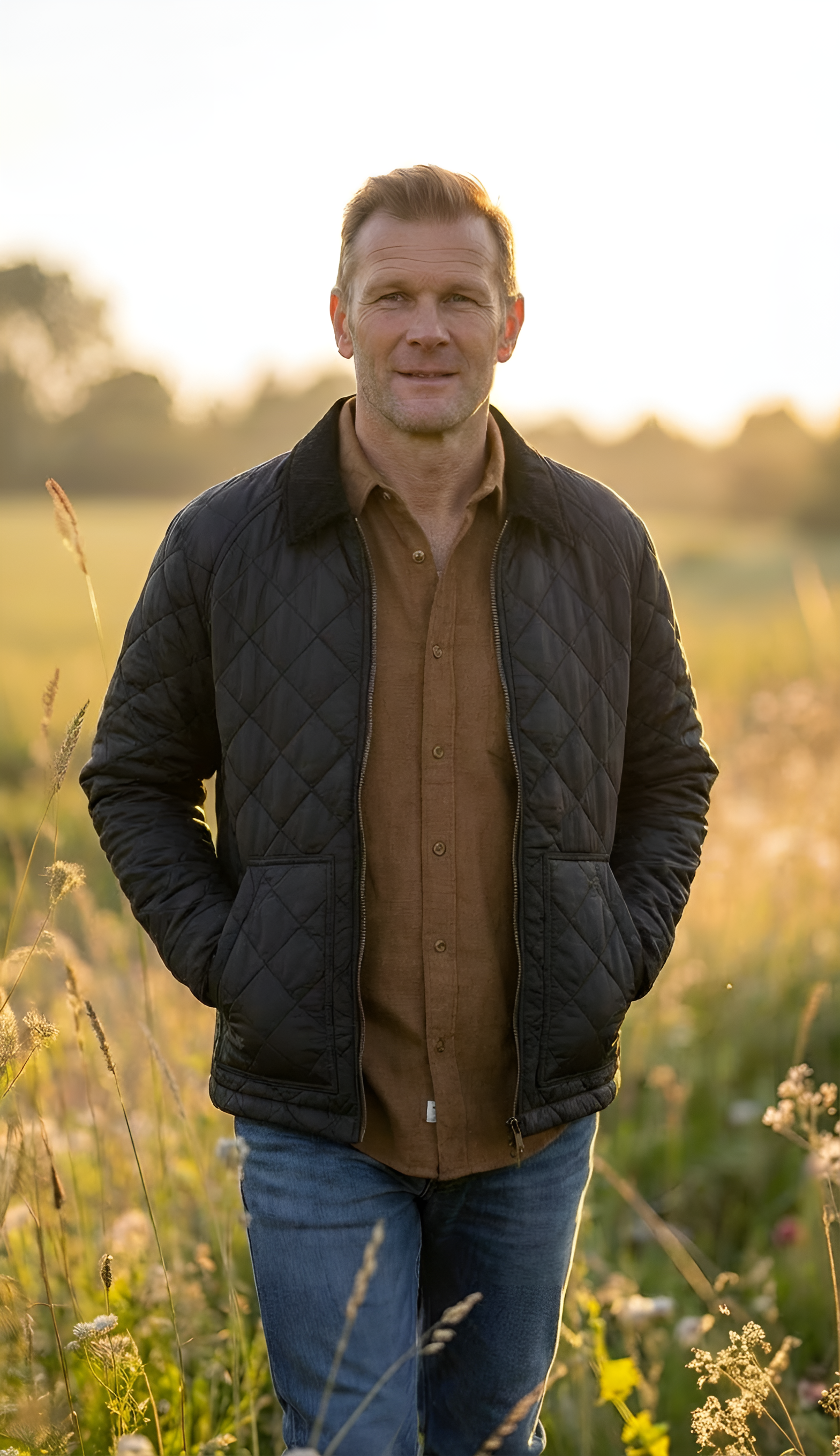 Carter Quilted Corduroy Retro Jacket