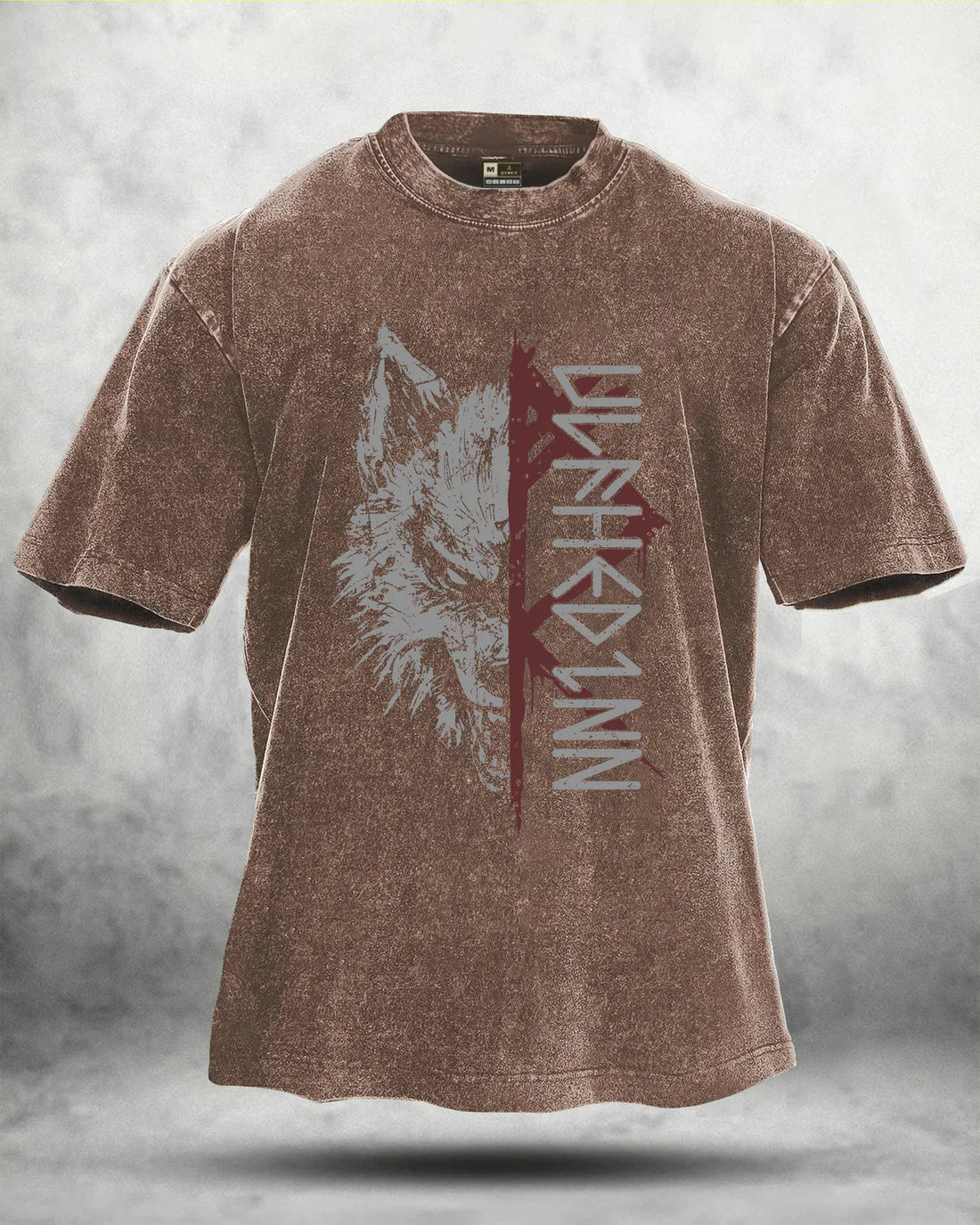 Ulfhedinn vasket T-shirt